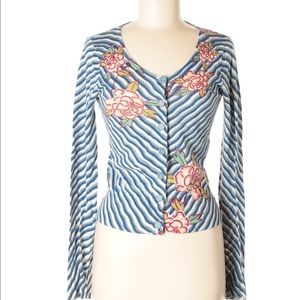 Anthropologie Sparrow xs cardigan sweater guc